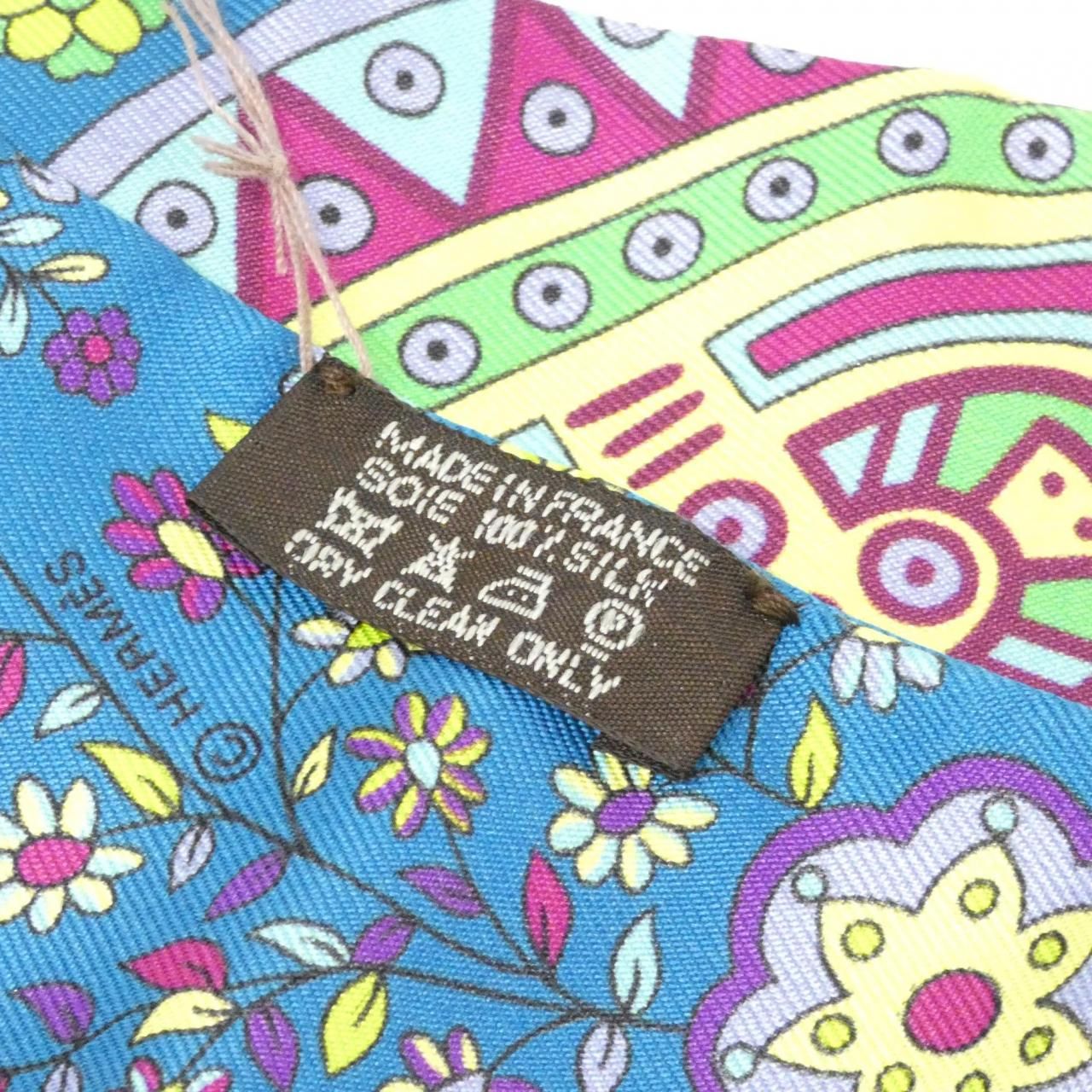 Hermes L'arbre Vie Twilly Scarf — view 3
