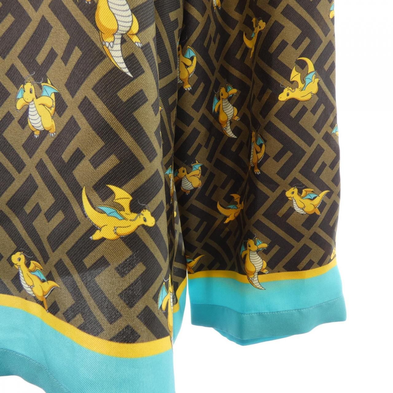 Fendi Aqio Shirt Brown — view 6