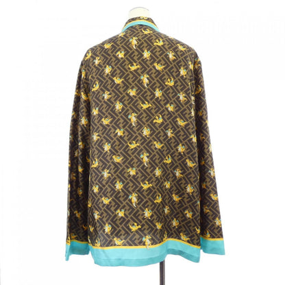 Fendi Aqio Shirt Brown — view 2