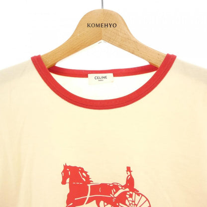 Celine Sulky T-Shirt Beige — view 5