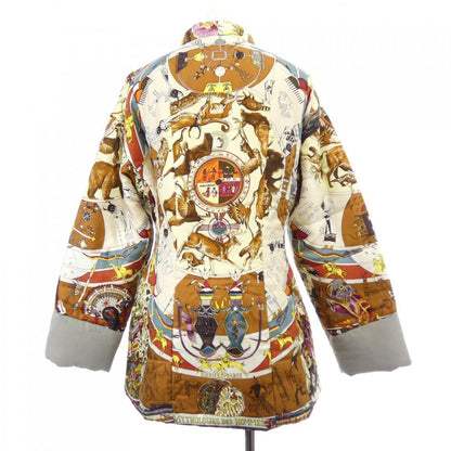 Hermes les Mythologies Des Hommes Rouges Twill Lane Jacket — view 2