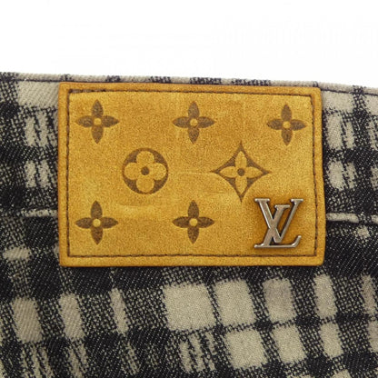 Louis Vuitton Check Denim Shorts — view 5