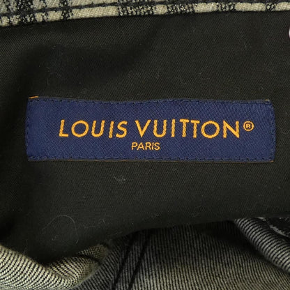 Louis Vuitton Check Denim Shorts — view 4