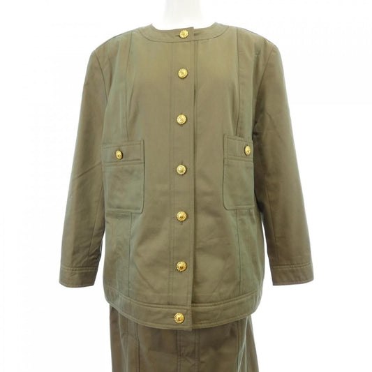 Chanel Vintage Suit Green