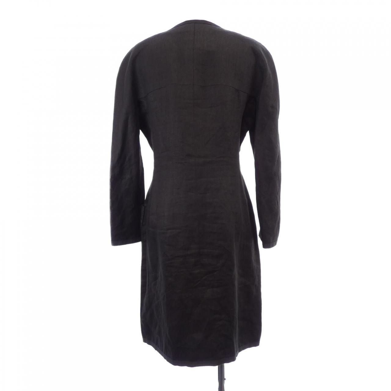 Chanel Vintage Coat Black — view 2