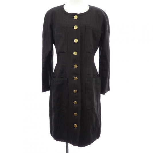 Chanel Vintage Coat Black