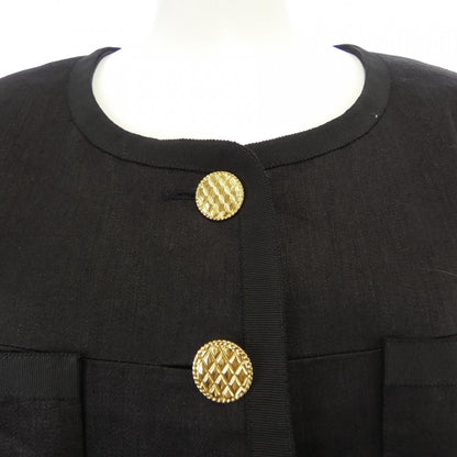 Chanel Vintage Coat Black — view 5