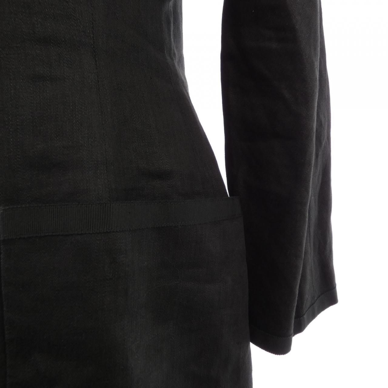Chanel Vintage Coat Black — view 6