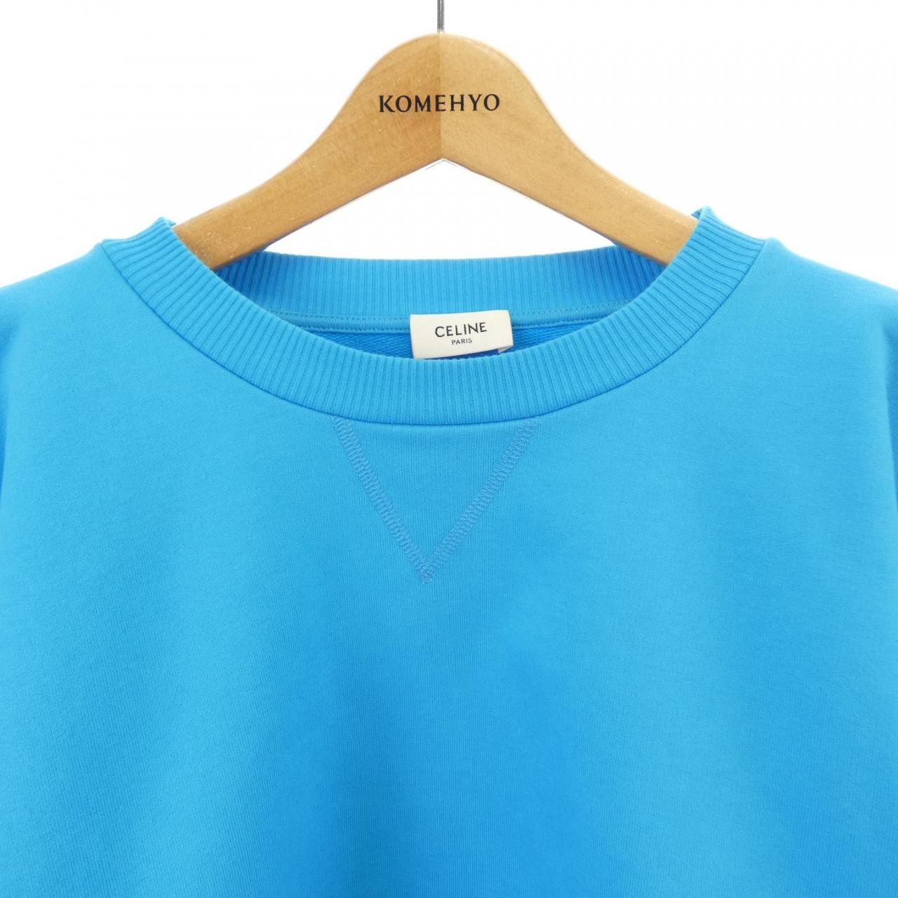 Celine Triomphe Sweatshirt Blue — view 5