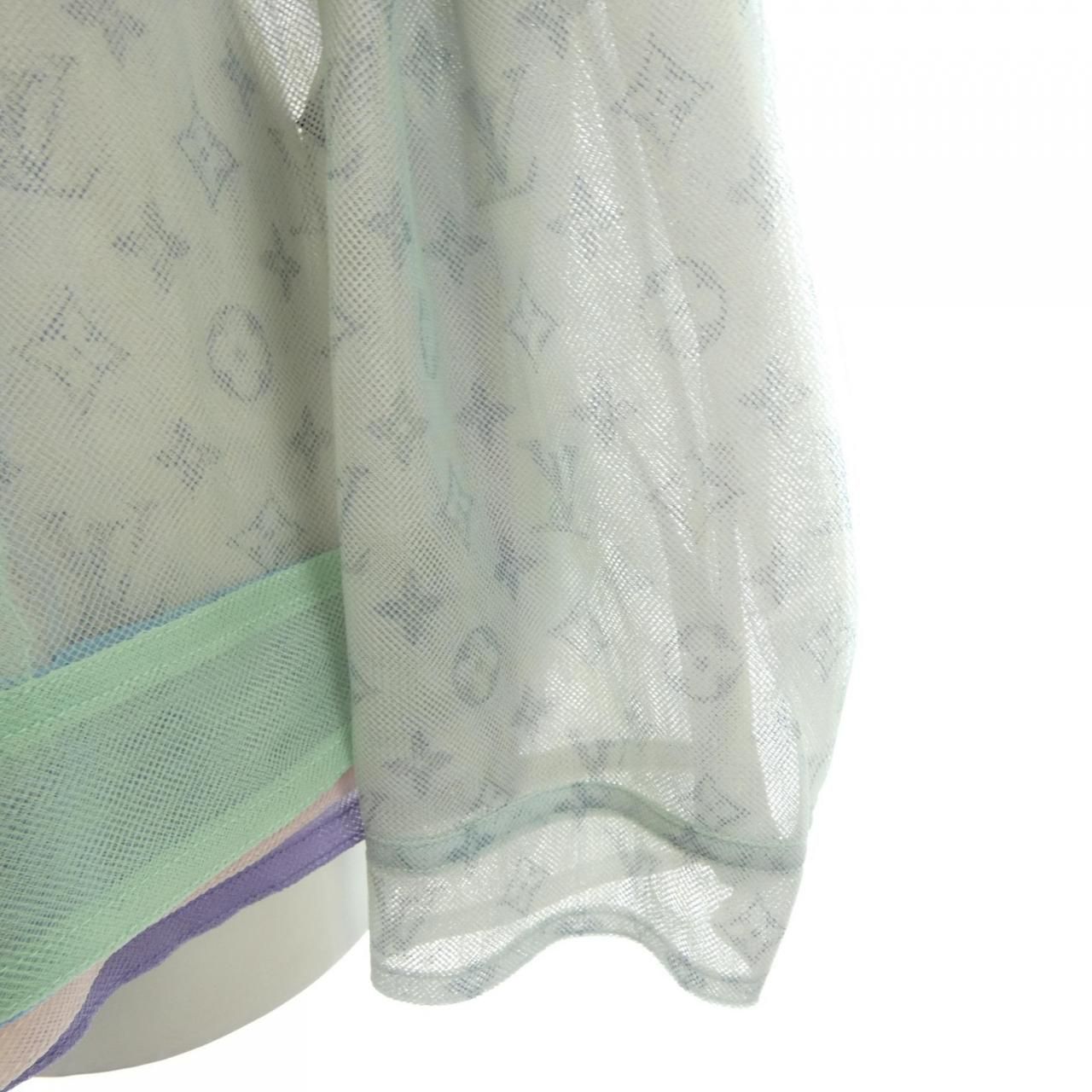 Louis Vuitton Multicolor Tulle Denim Jacket — view 6