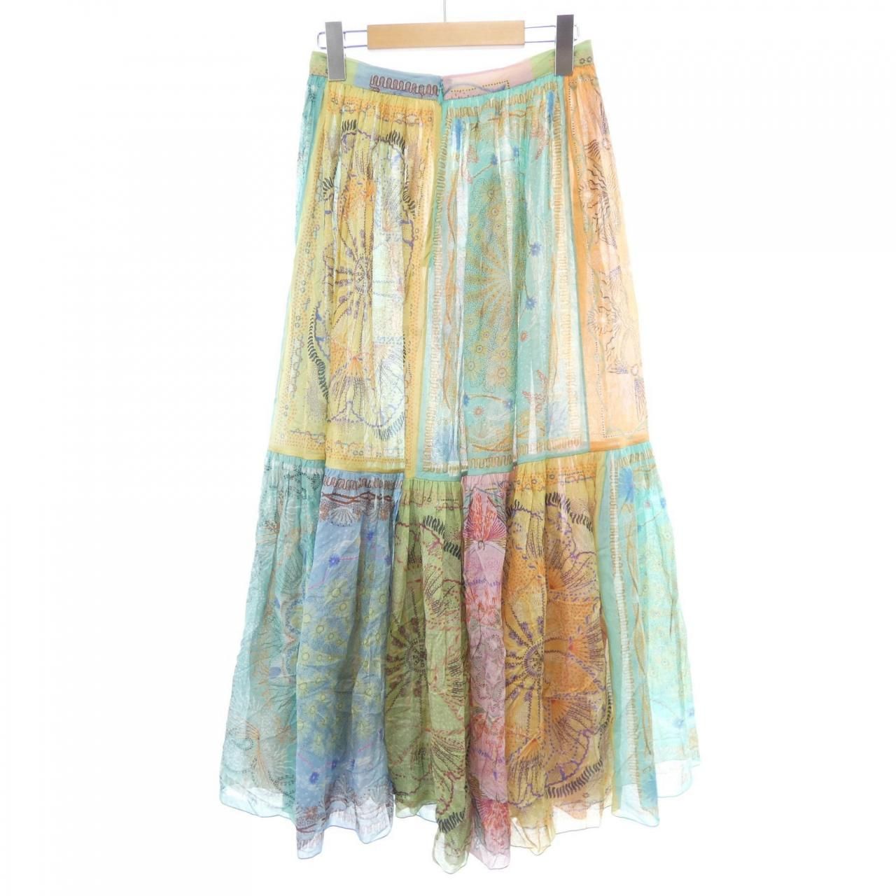 Dior Skirt Green — view 2