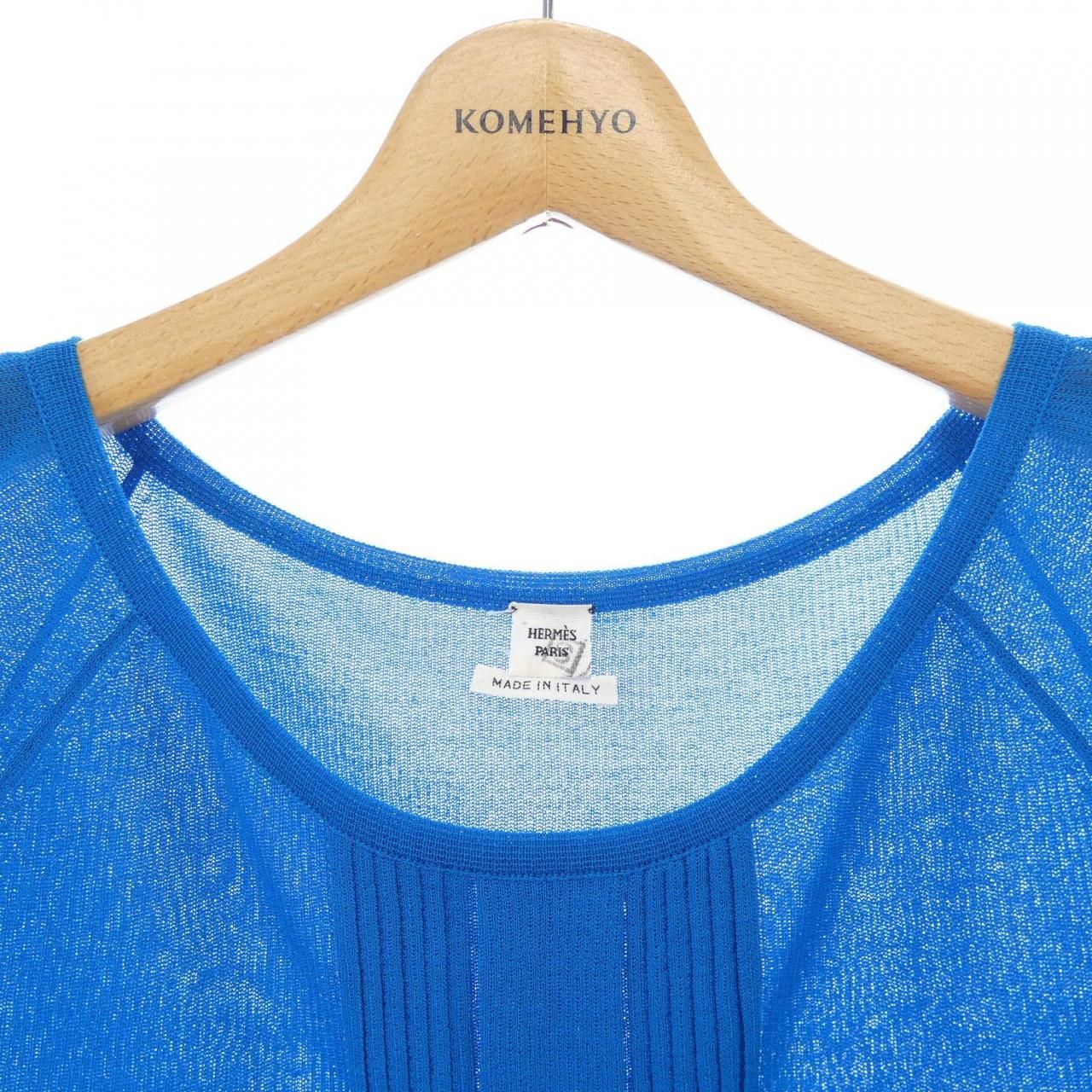 Hermes Knit Sweater Blue — view 5