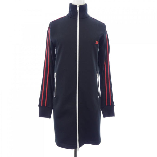 Celine Double Face Jersey Calf Dress