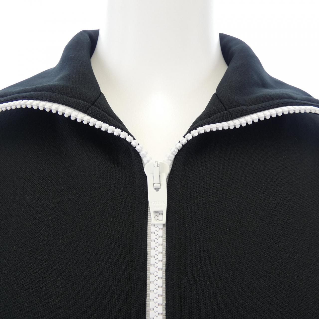 Celine Double Face Jersey Calf Dress — view 5