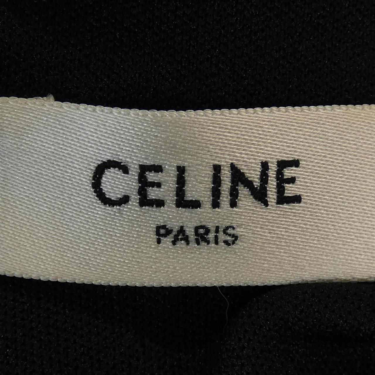 Celine Double Face Jersey Calf Dress — view 4