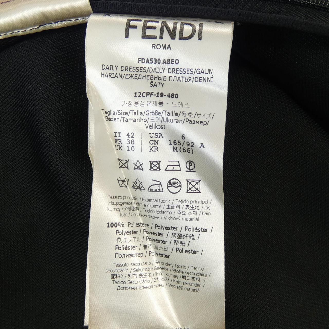 Fendi Dress Black — view 3