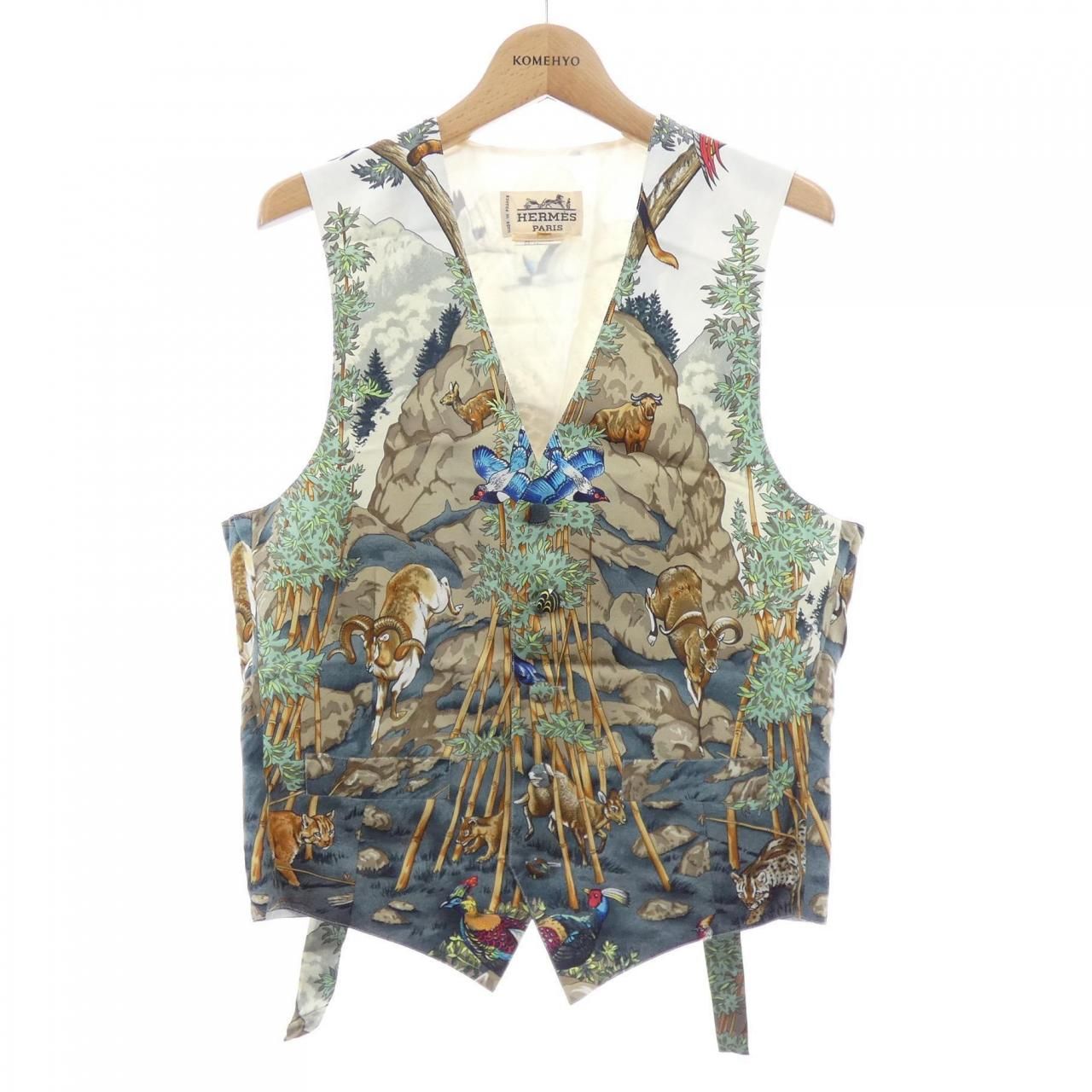 Hermes Twill Lane Vest