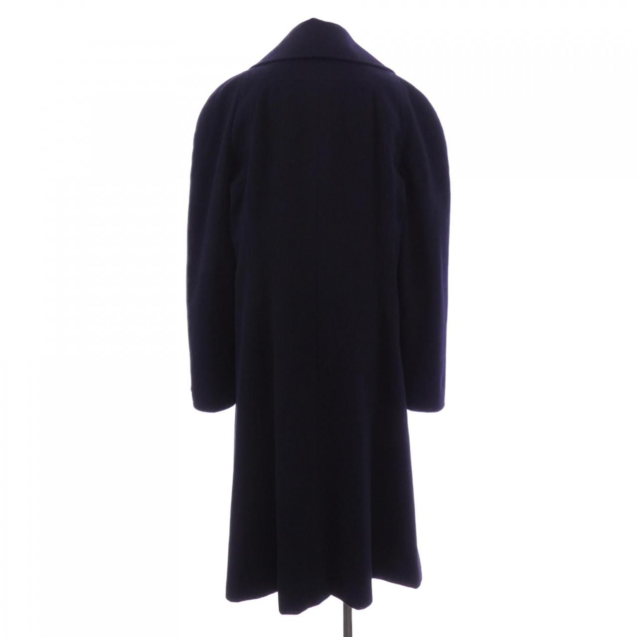 Chanel Vintage Coat Navy — view 2