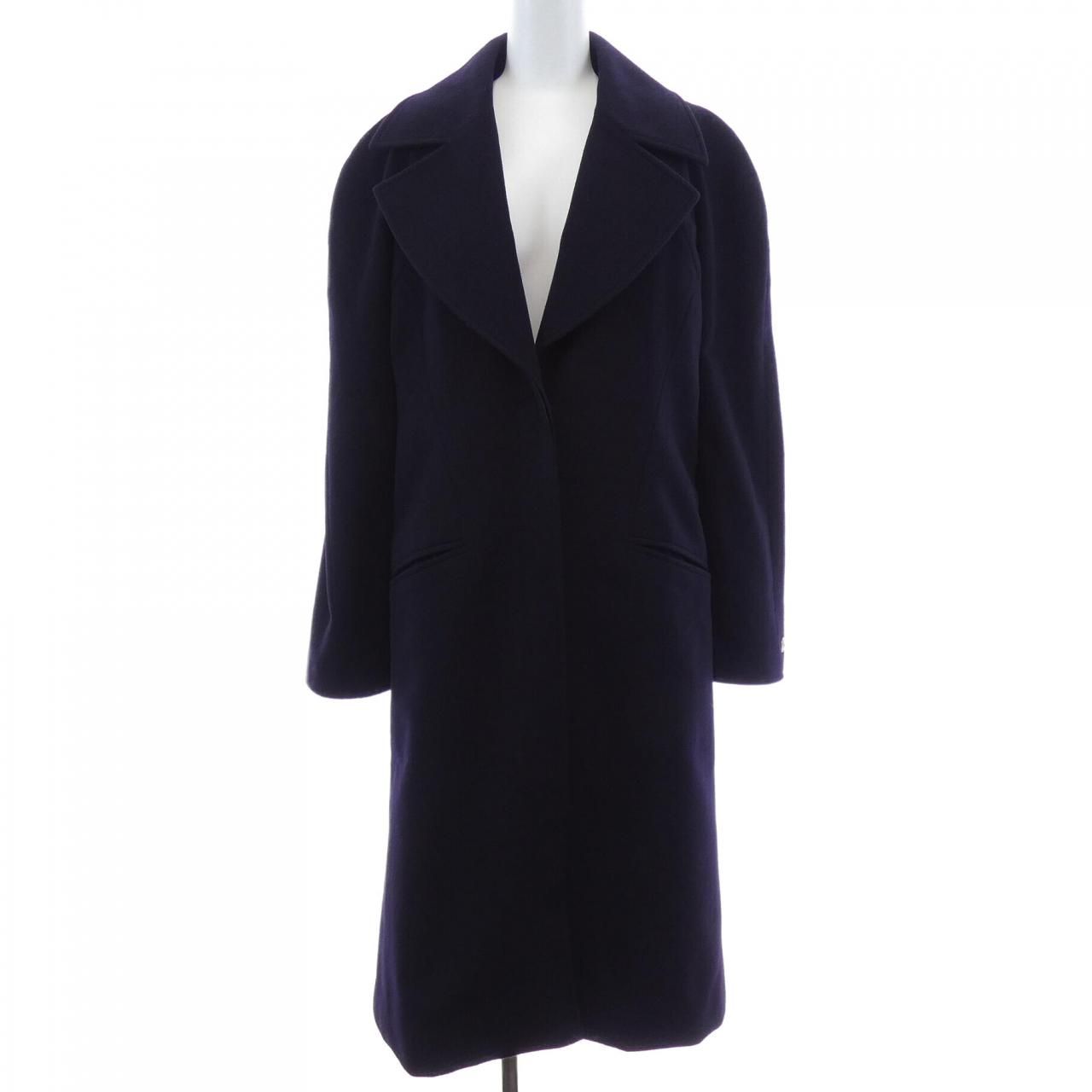 Chanel Vintage Coat Navy