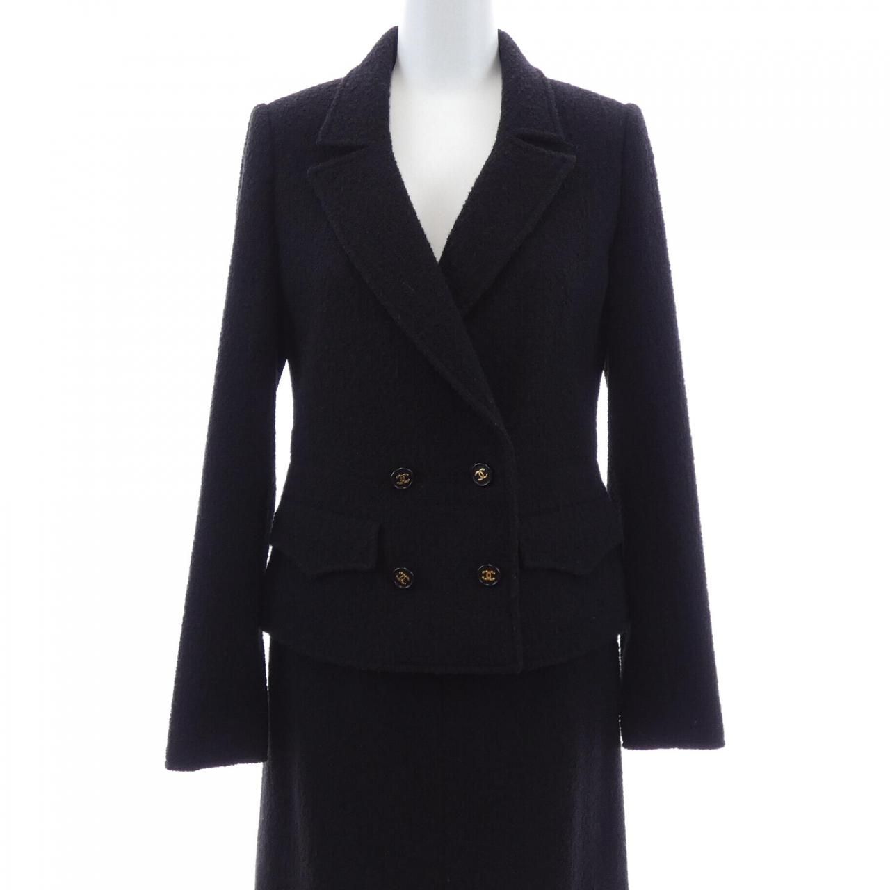 Chanel Vintage Suit Black