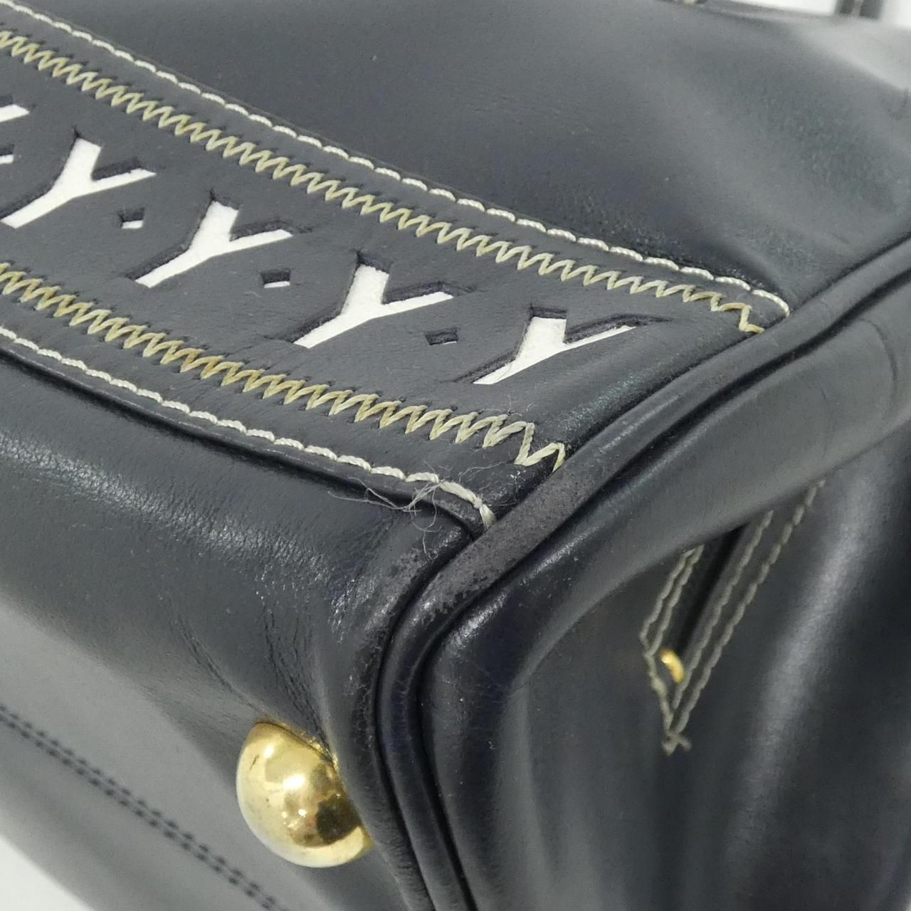 Saint Laurent Vintage Yves Boston Bag — view 2