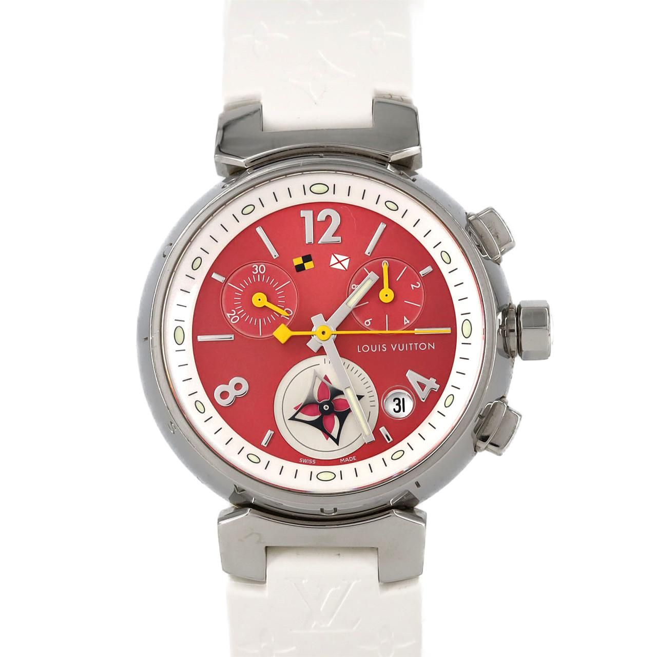 Louis Vuitton Tamburla Bree Cup Chrono SS Quartz Watch