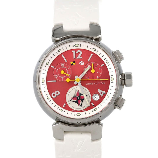 Louis Vuitton Tamburla Bree Cup Chrono SS Quartz Watch