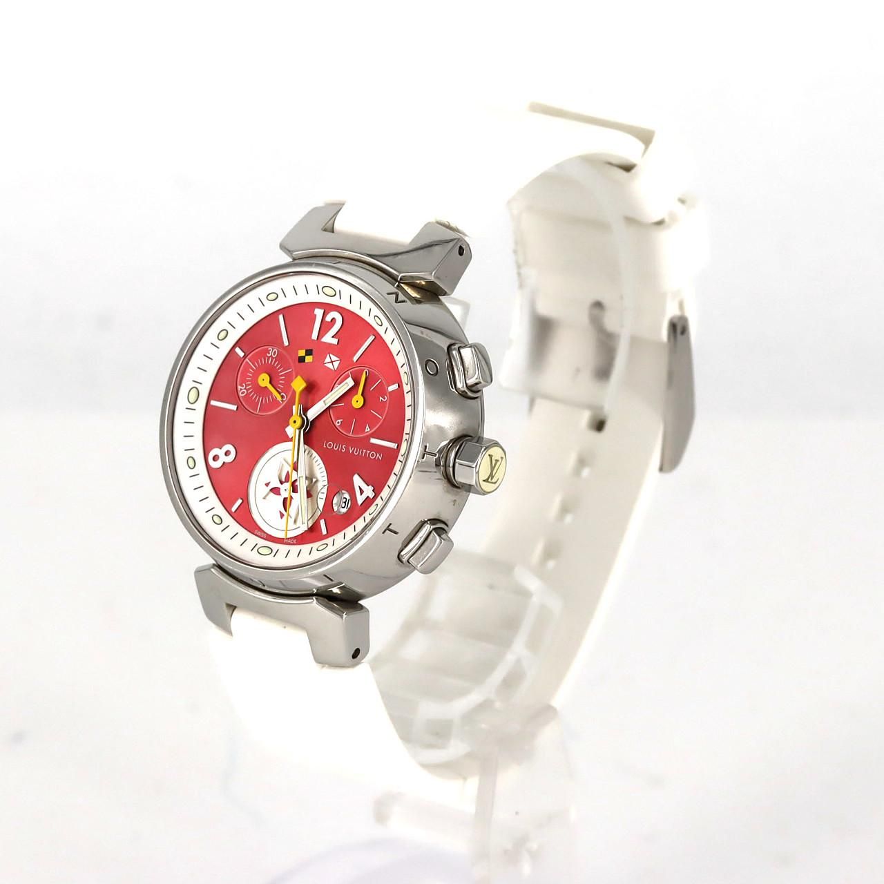 Louis Vuitton Tamburla Bree Cup Chrono SS Quartz Watch — view 2