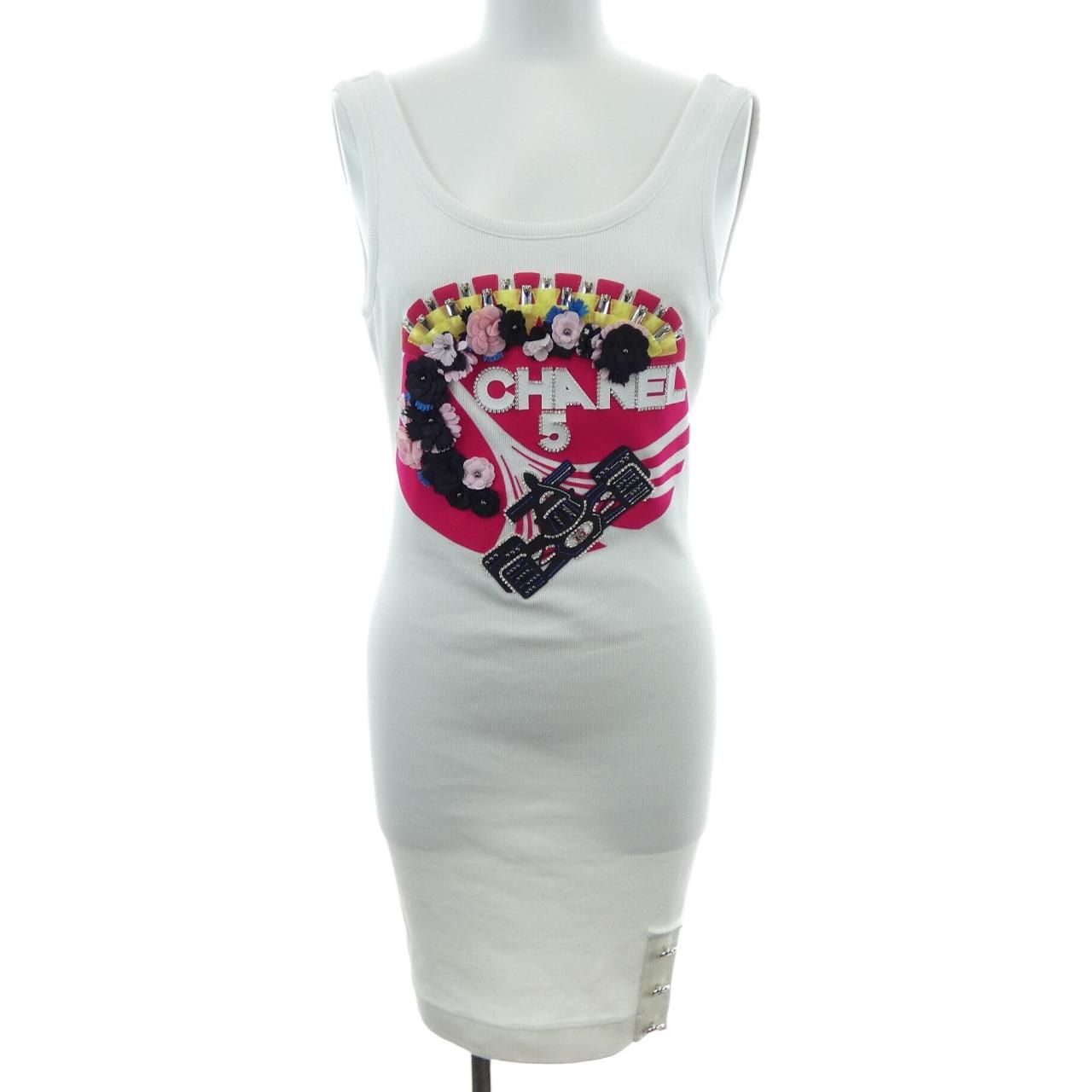 Chanel 23c Dress White