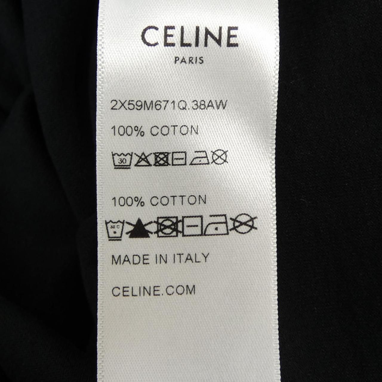 Celine T-Shirt Black — view 3