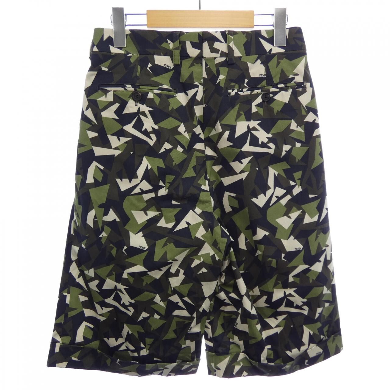 Fendi Shorts Khaki — view 2