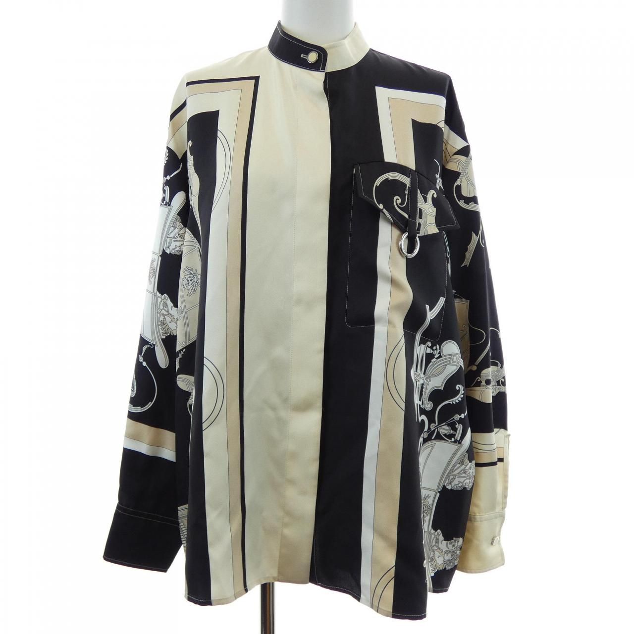 Hermes Ex Libris Twill Rene Shirt