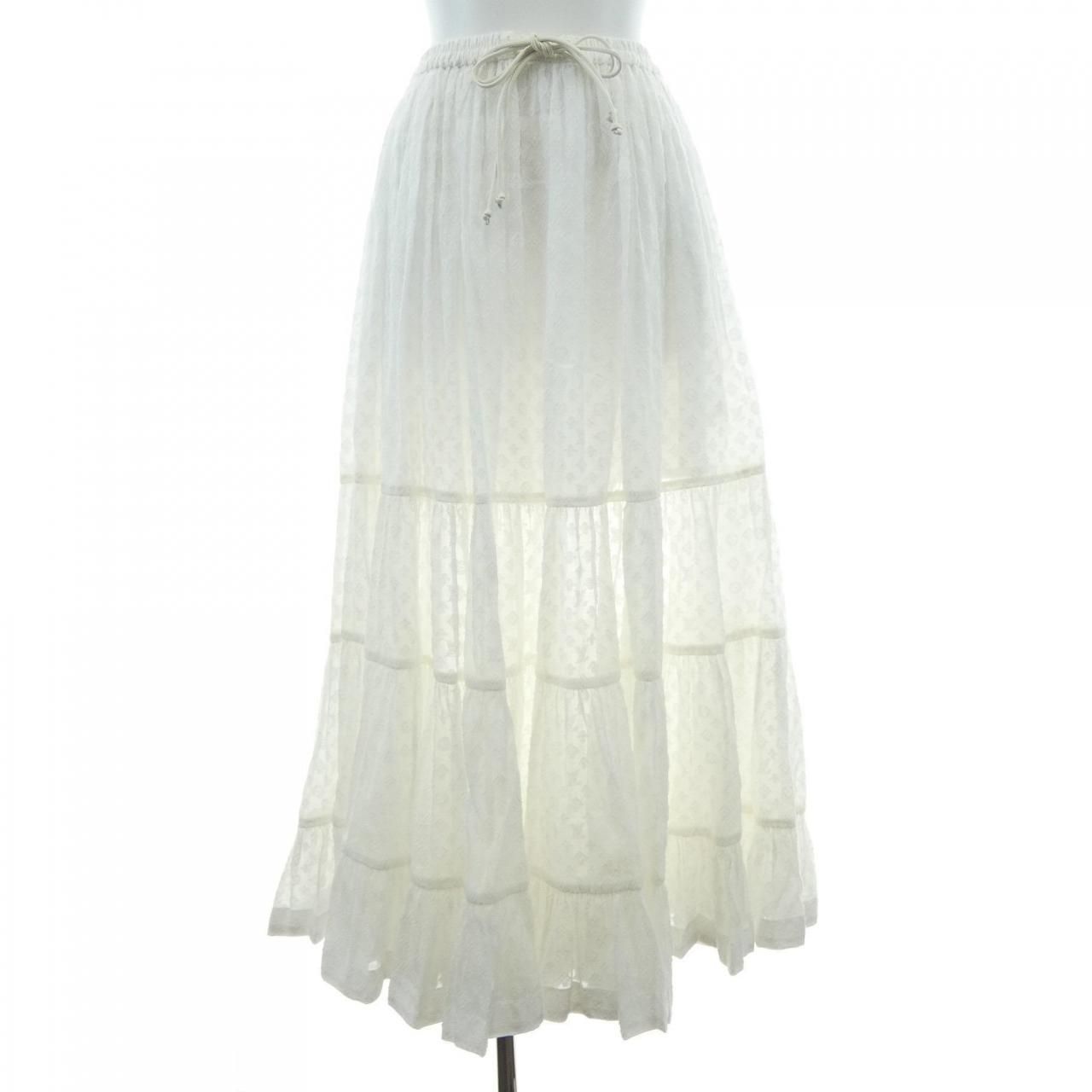 Louis Vuitton Skirt White