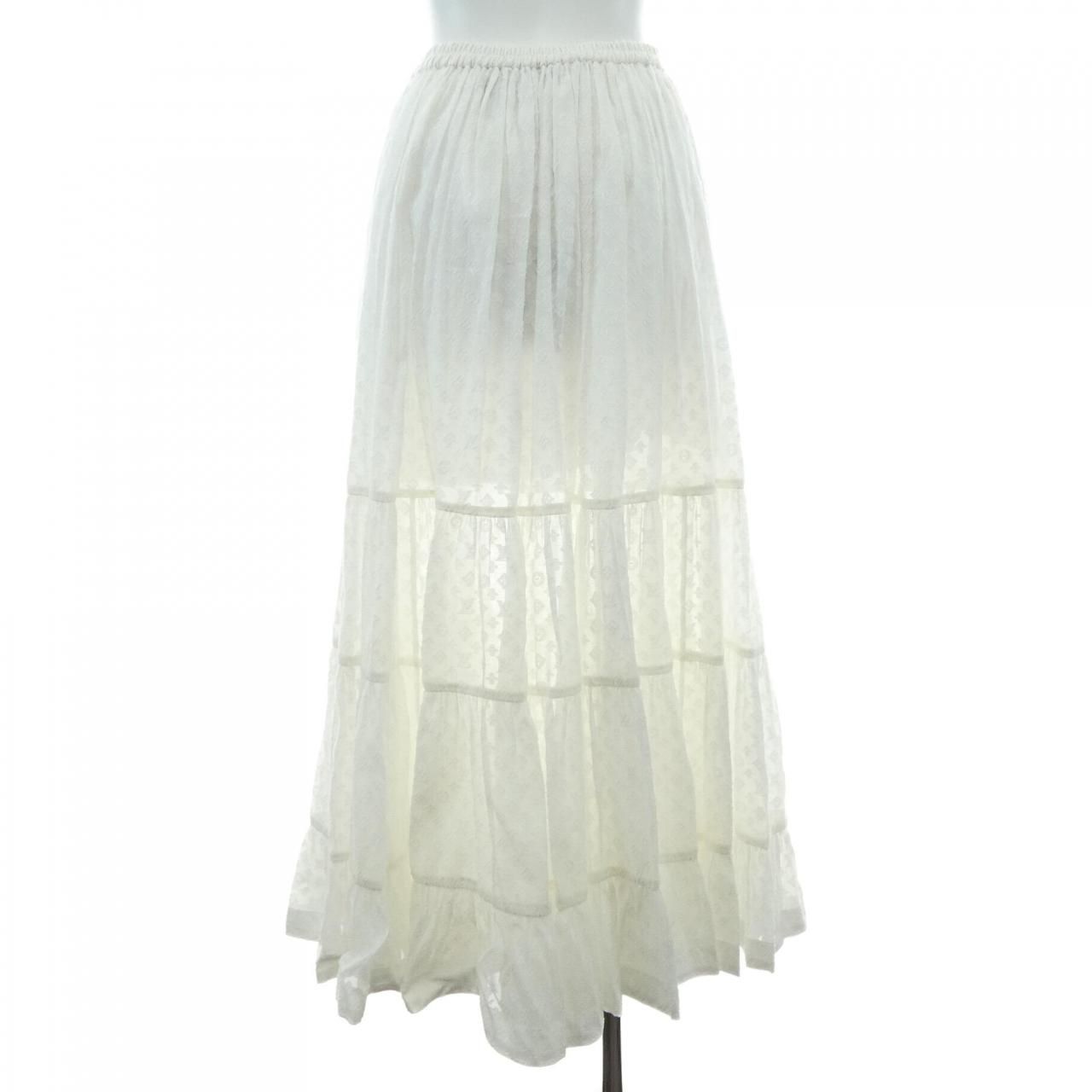 Louis Vuitton Skirt White — view 2
