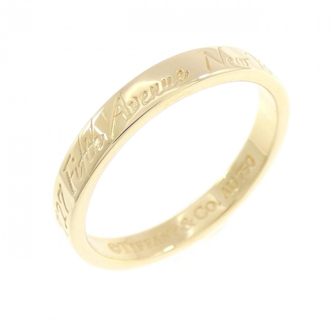 Tiffany & Co Notes Narrow Ring