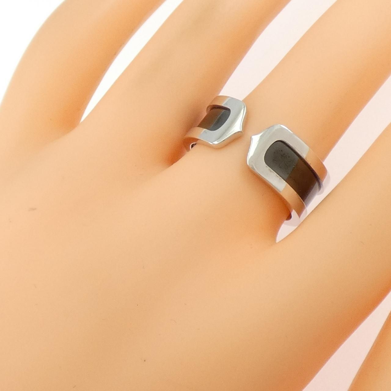Cartier C2 Ring White Gold — view 4
