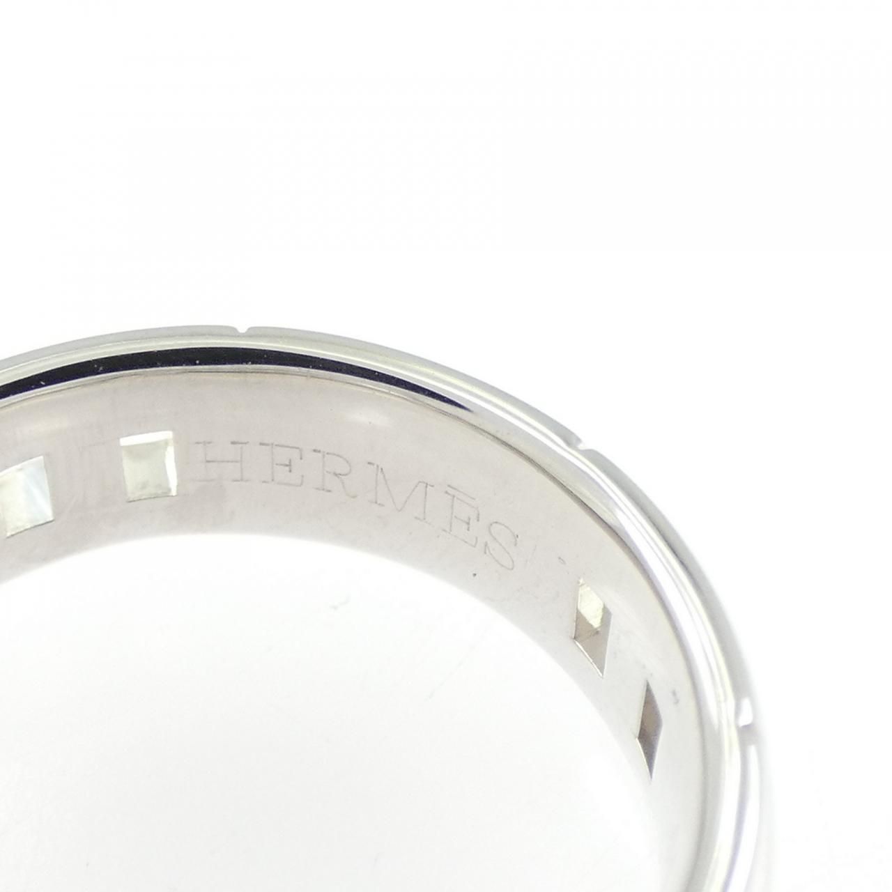 Hermes Cles Ring White Gold — view 3