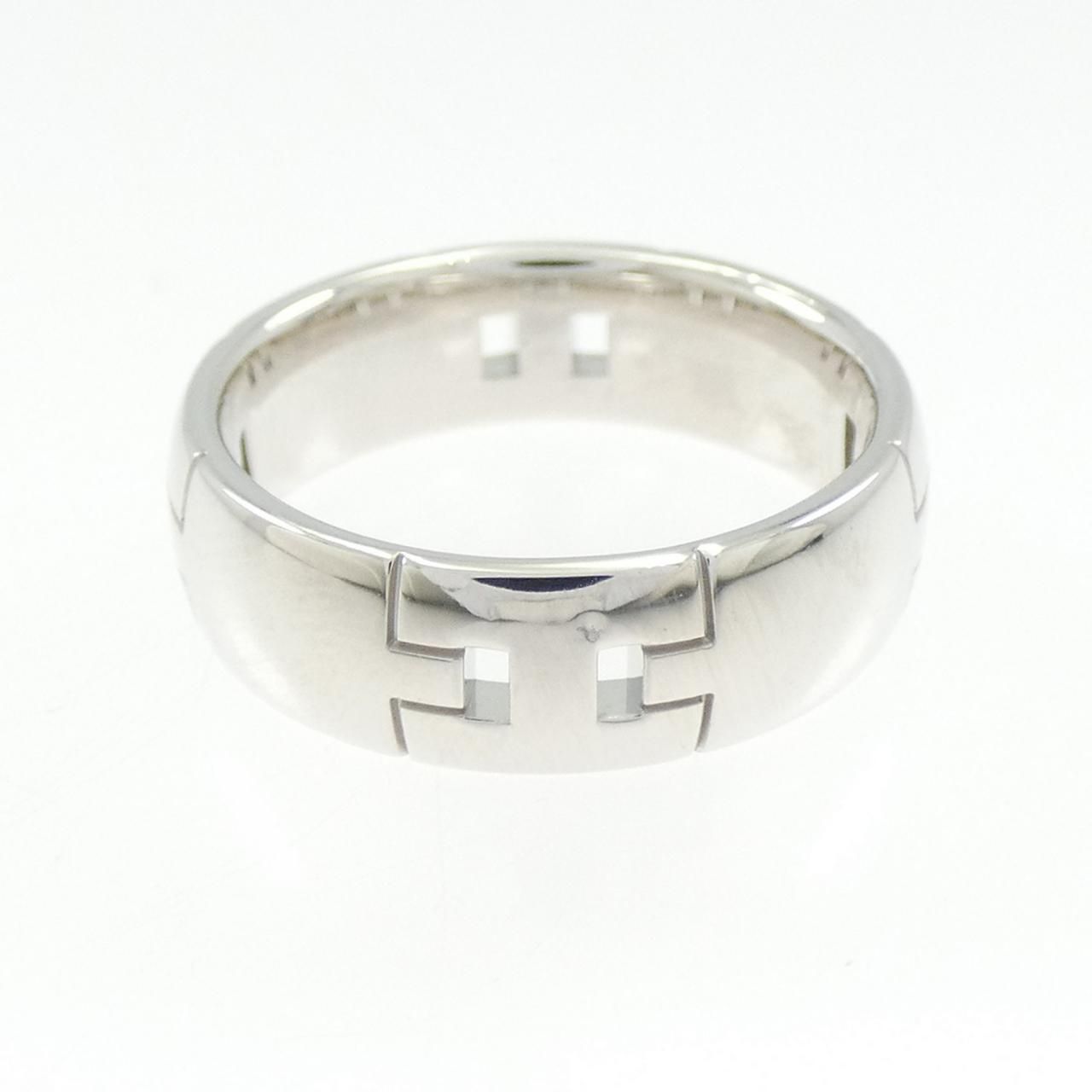 Hermes Cles Ring White Gold — view 2