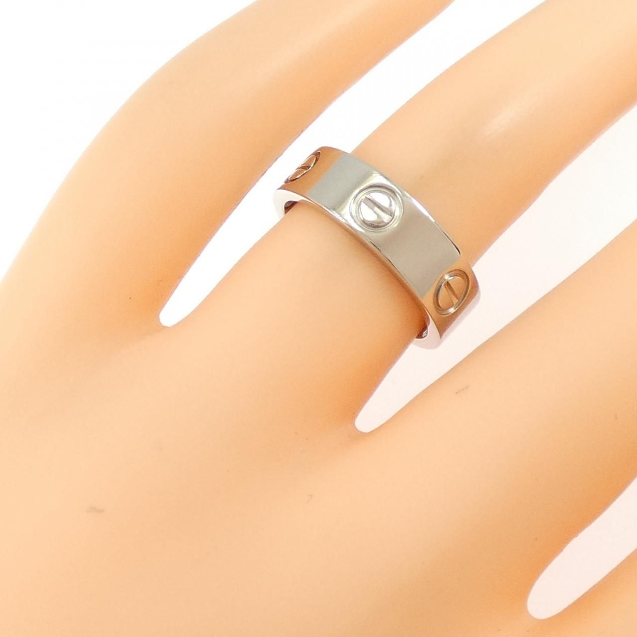 Cartier Love Ring White Gold — view 4