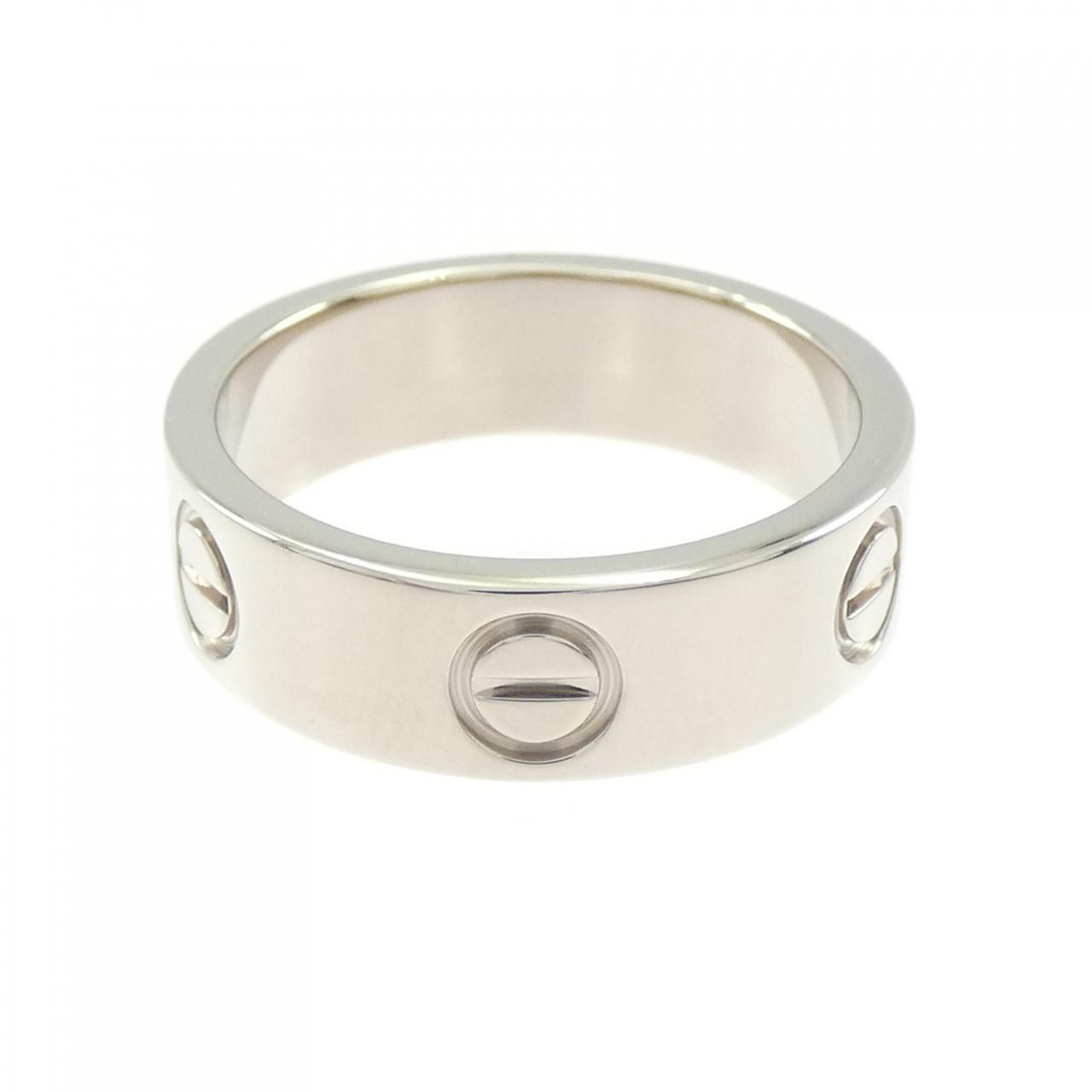 Cartier Love Ring White Gold — view 2