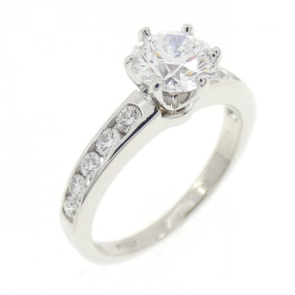 Tiffany & Co Solitaire Channel Setting Ring .67 CT
