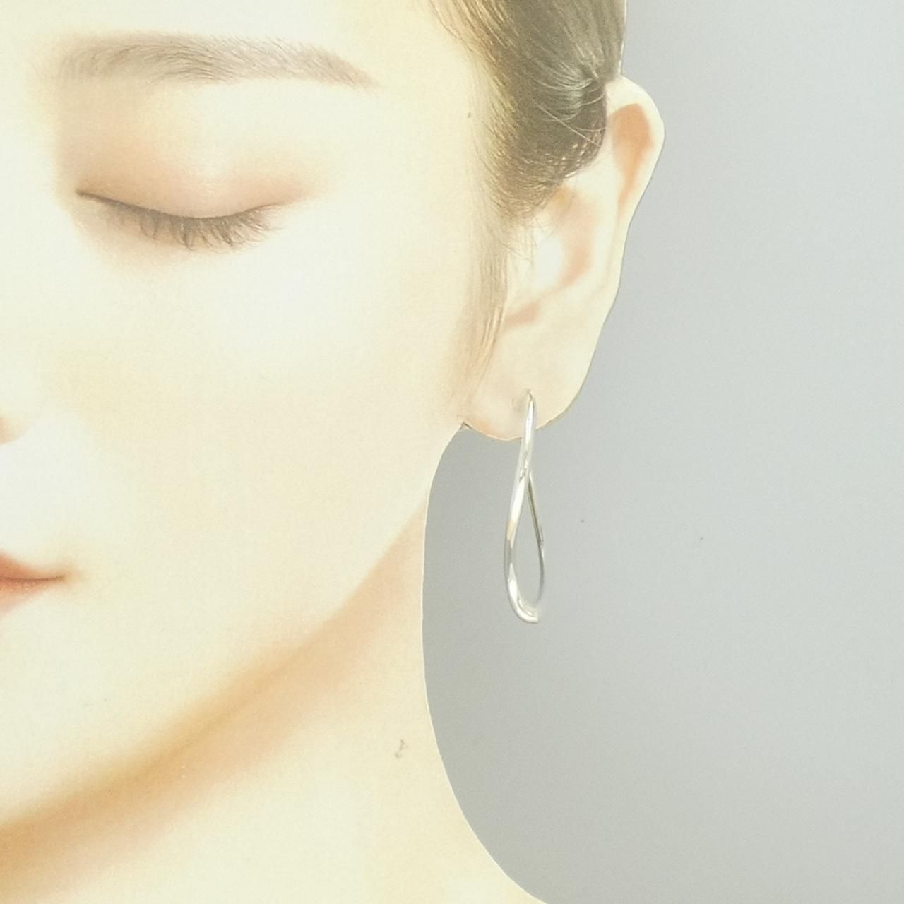Tiffany & Co Open Hoop Earrings — view 4