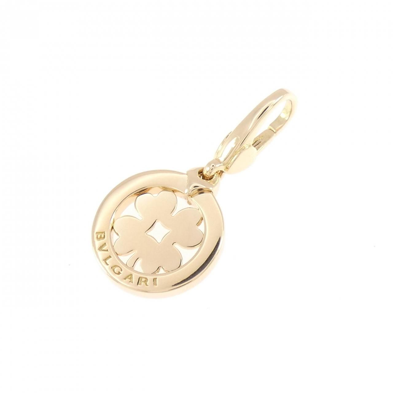 Bvlgari Tondo Clover Charm Keychain