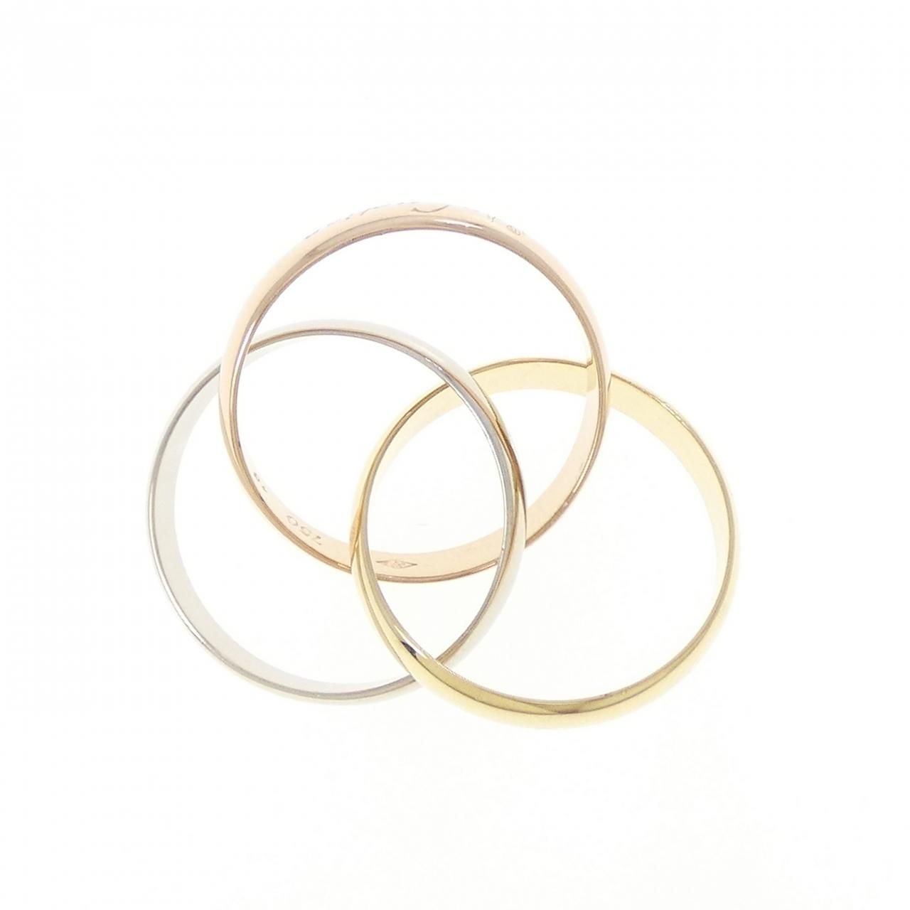 Cartier Vintage Trinity Ring — view 3
