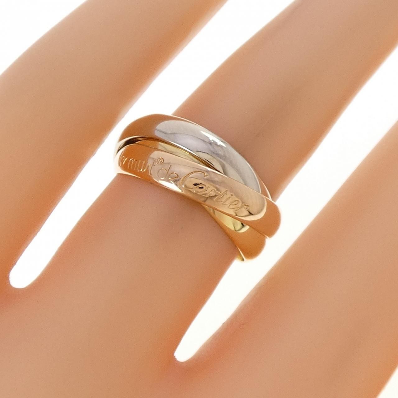 Cartier Vintage Trinity Ring — view 4