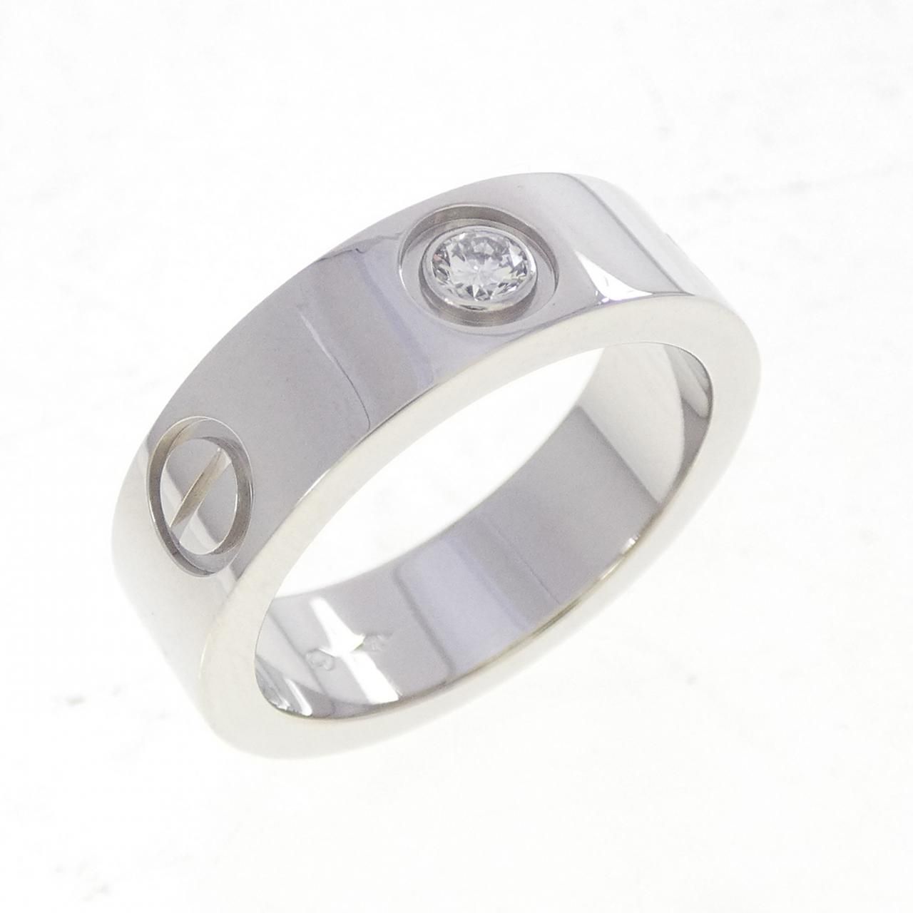 Cartier Love Ring Silver