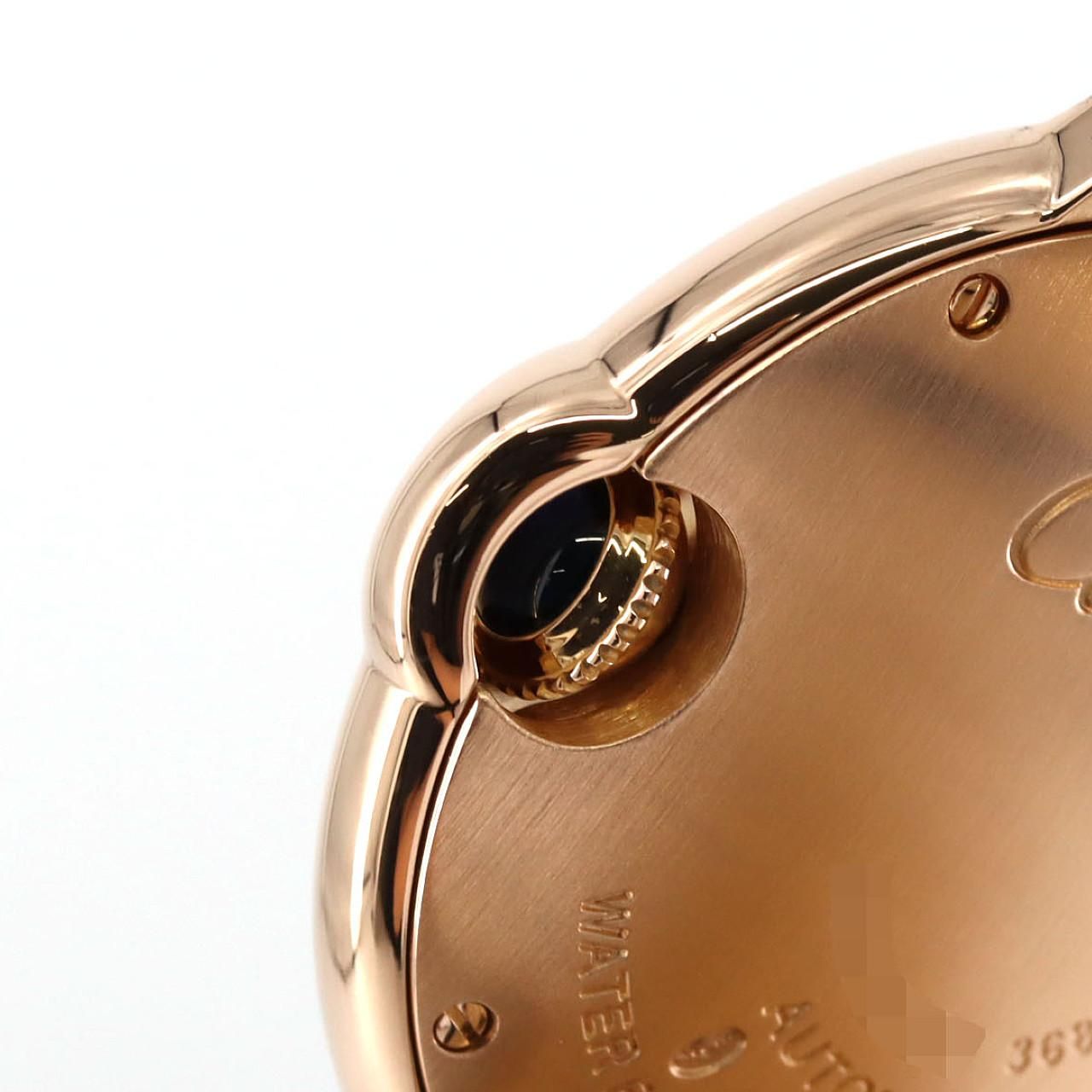 Cartier Ballon Blue PG RG Automatic Watch — view 6