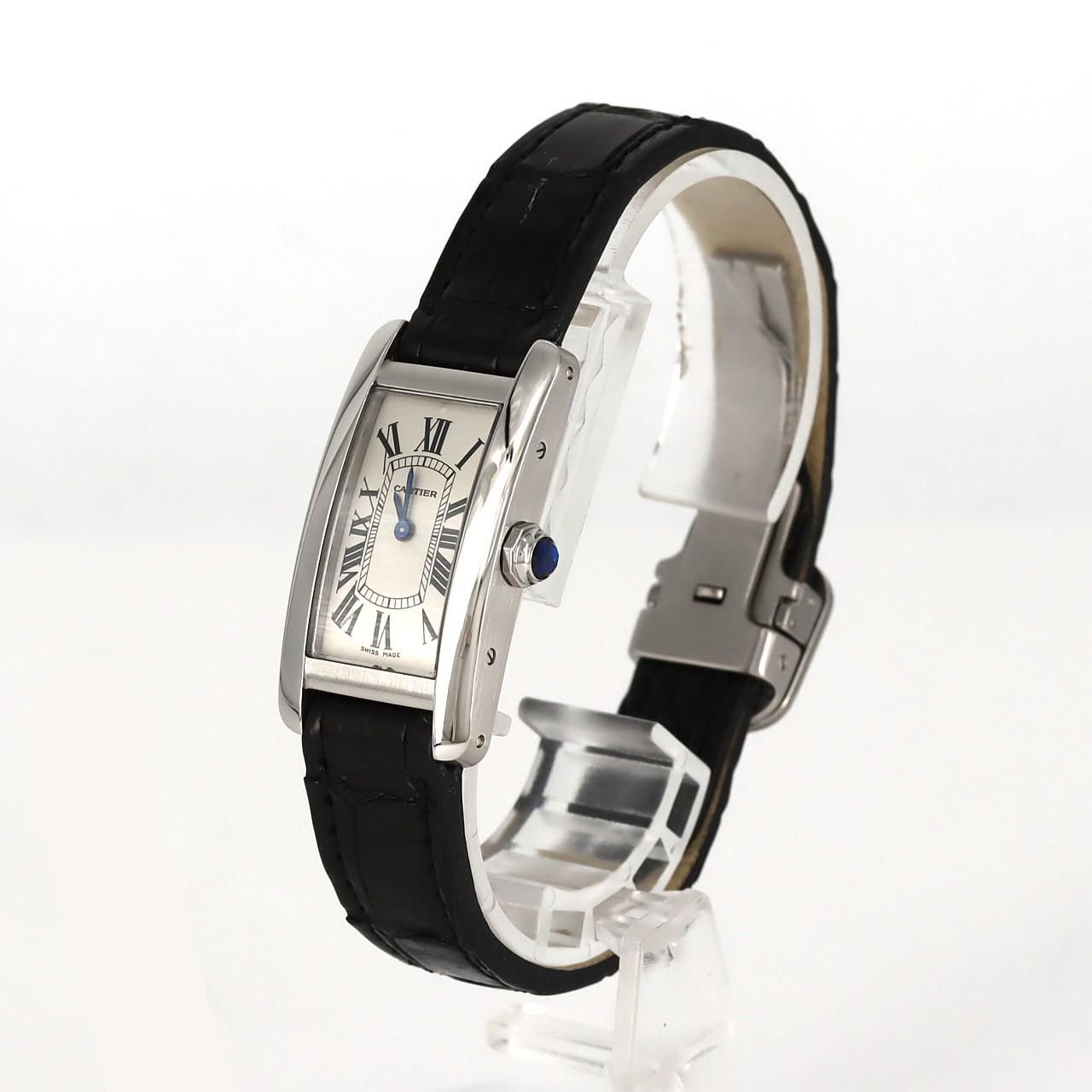 Cartier Tank American SM SS Quartz Watch — view 2
