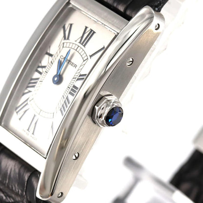 Cartier Tank American SM SS Quartz Watch — view 3