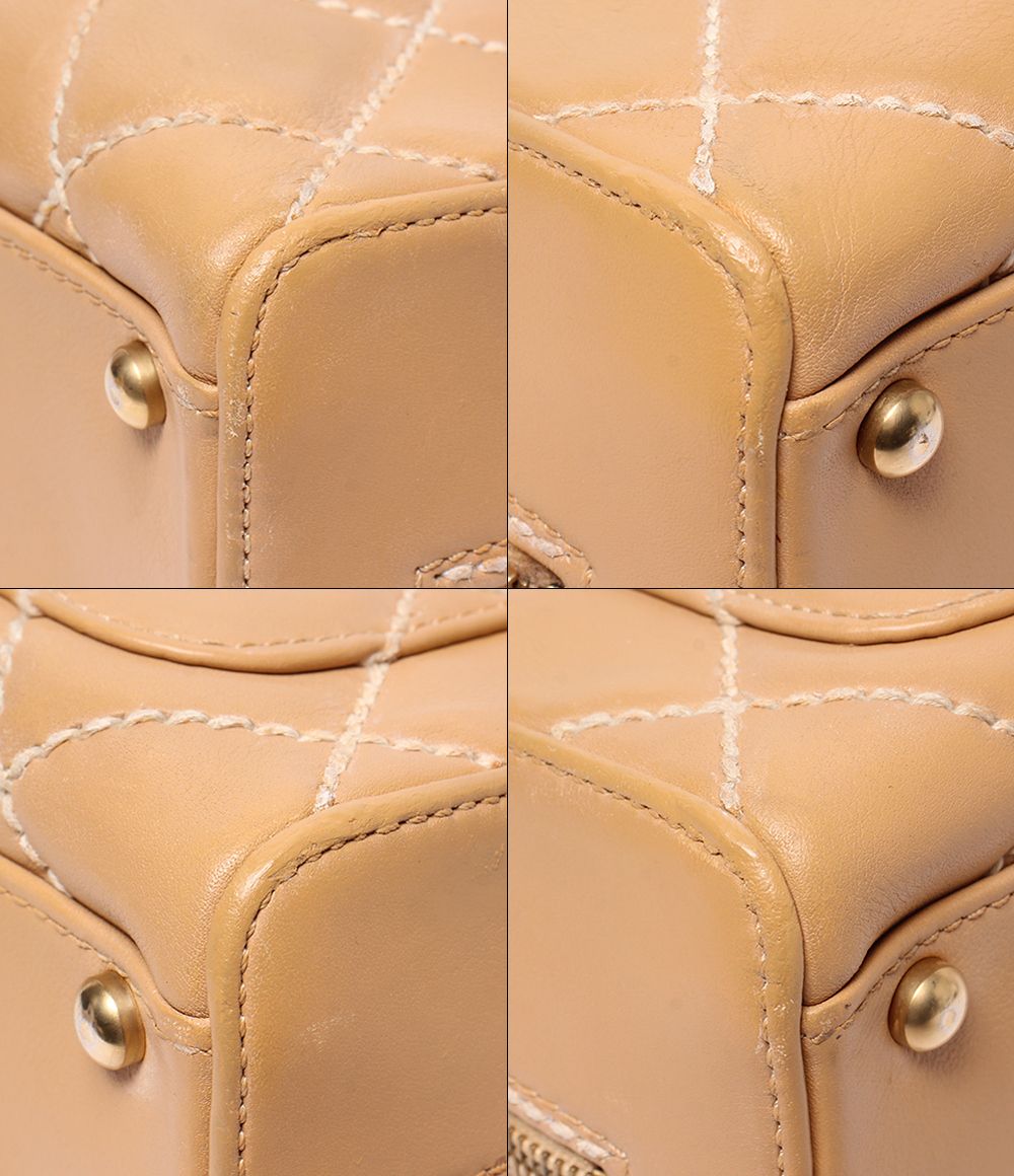 Chanel Handbag Gold Wild Stitch — view 5